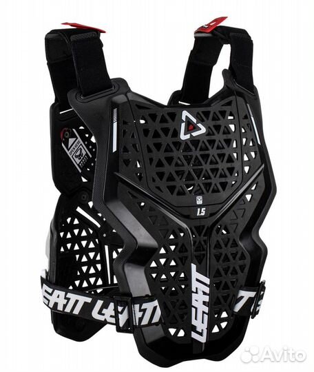 Кросс Панцирь Leatt Chest Protector 1.5 Black V23