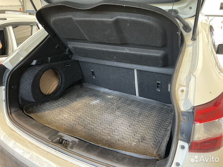 Корпус для сабвуфера Стелс Nissan Qashqai J11 10