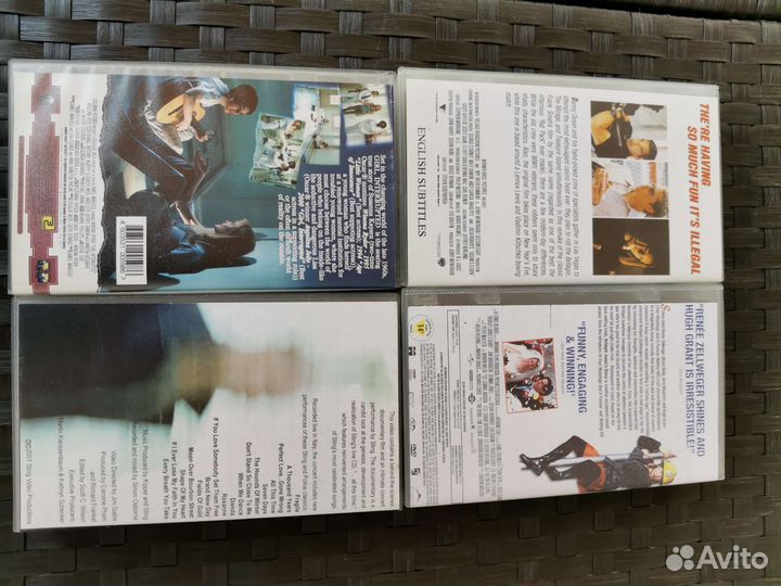 Кассеты VHS на английском