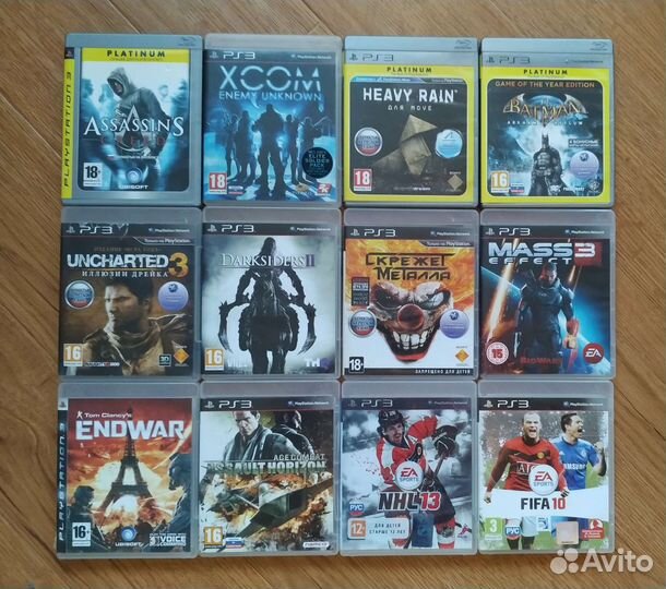 Диски для Sony PS 3