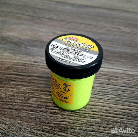 Форелевая паста Berkley 1 шт сырная, салатовая