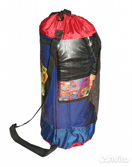 Мешок боксерский + перчатки SM-110 6 кг Синий