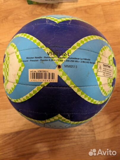 Мяч волейбольный пляжный molten V5B1502-L, р.5