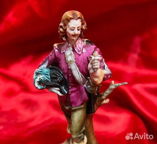 Фигурка Мушкетер Каподимонте Capodimonte Фарфор