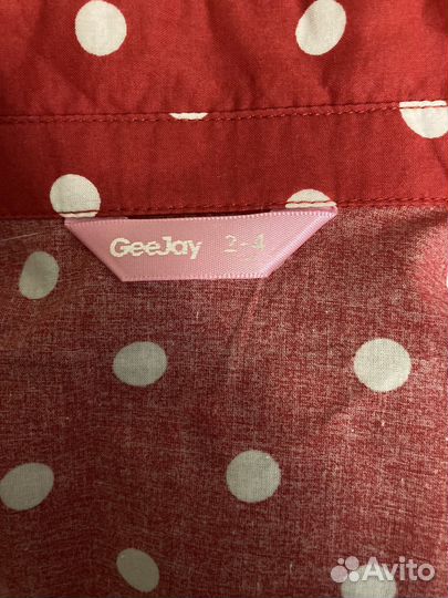 Рубашка для девочки