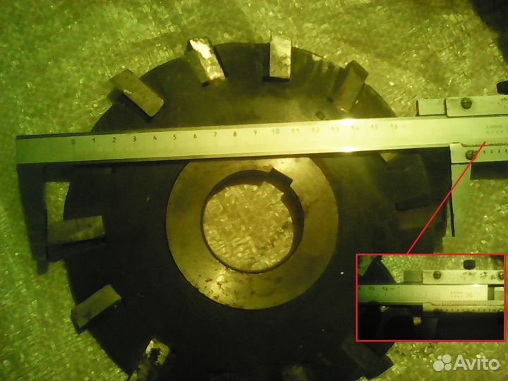Фреза трехстороняя с вставными ножами СССР