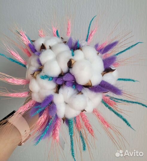 Букеты из сухоцветов