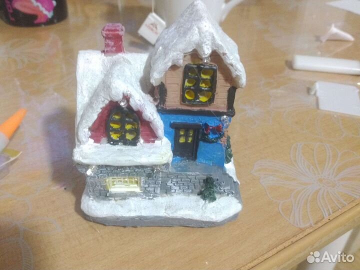 Сувенир домик led