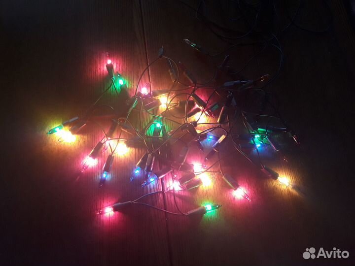 Елочная гирлянда СССР