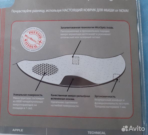 Коврик для мыши MicrOptic Elegance