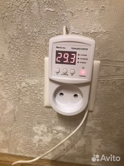 Терморегулятор розетка