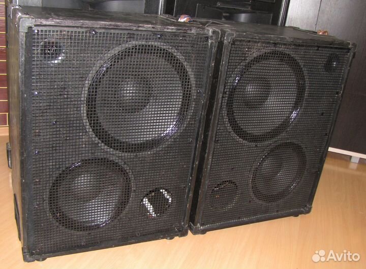 Колонки Frank Audio 2080W Pro 2шт F12L76+F15L76+Вч