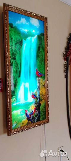 Панно музыкальное с подсветкой. Лоза винограда