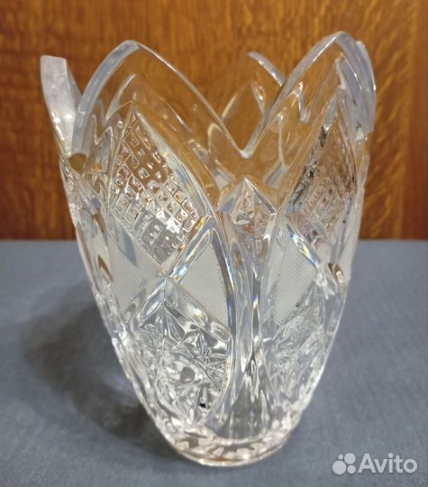 Ваза для цветов хрусталь СССР