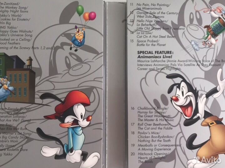 Сборник DVD мультсериала Animaniacs(75 серий) на а