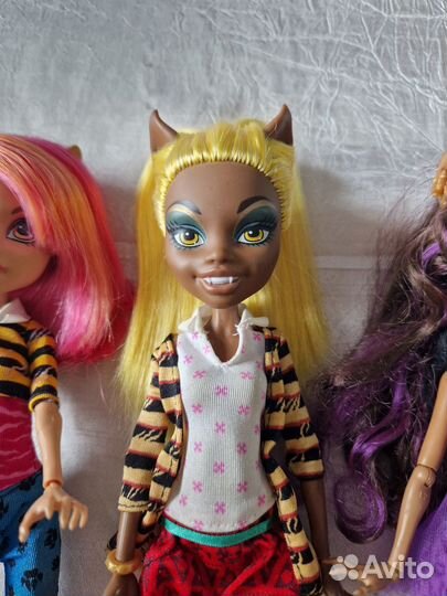 Кукла Монстер Хай семейка вульф