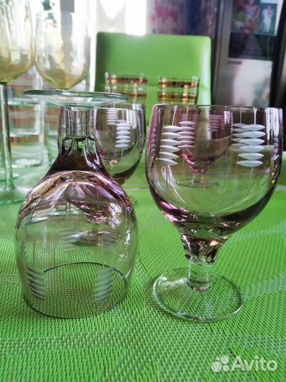 Рюмки, стаканы (стекло), СССР