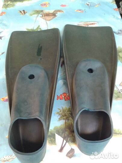 Ласты для подводной охоты и маски