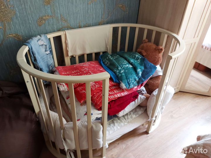 Детская кроватка трансформер бу