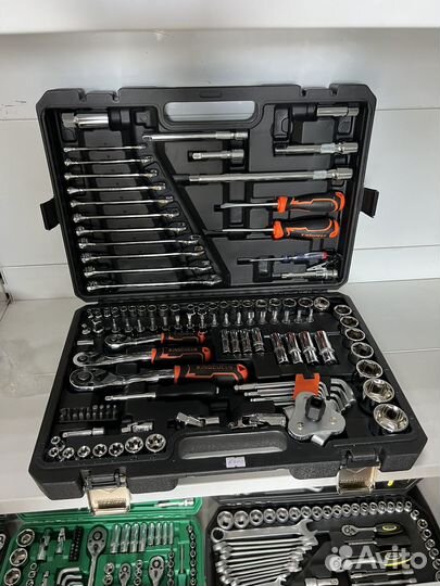 Набор инструментов 121 трещотки 72 зуба