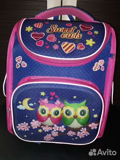 Рюкзак школьный для девочки бу