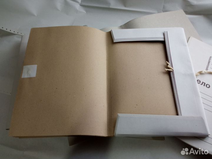 Папка скоросшиватель, папки с завязками