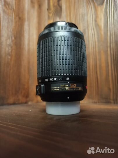 Объектив nikon AF-S 55-200mm
