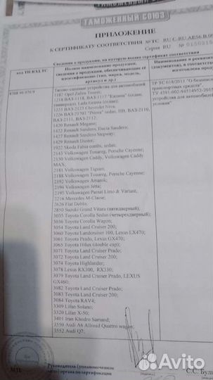 Фаркоп на калин и на гранту