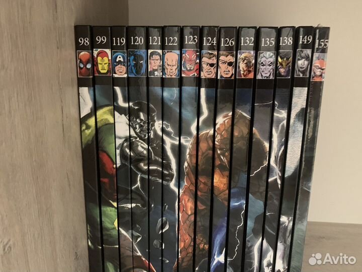 Marvel Hachette (Комиксы Марвел Ашетт черные)