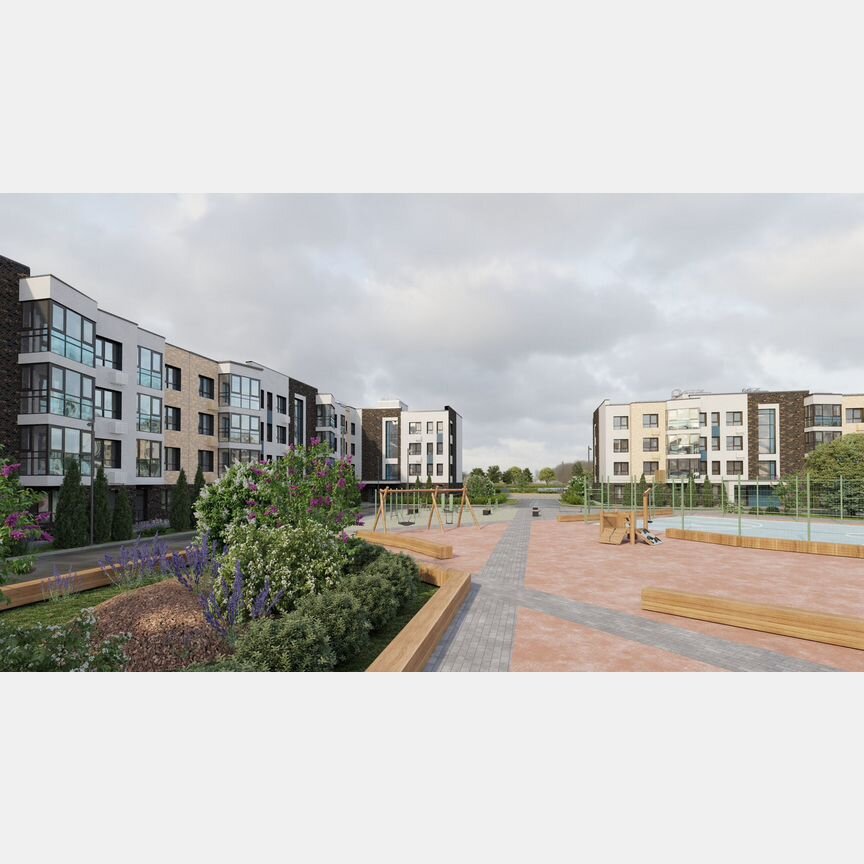 1-к. квартира, 34,5 м², 1/5 эт.