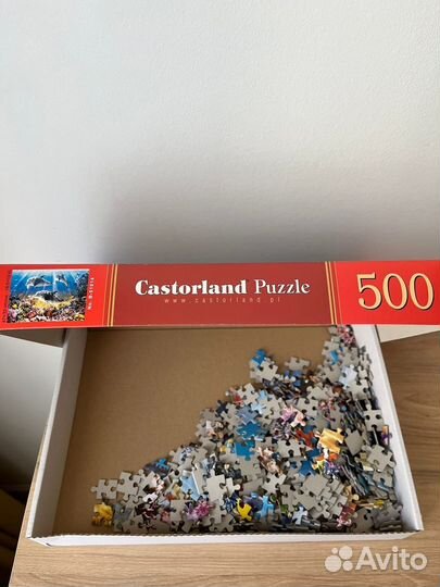 Пазлы 500 деталей, бренд Castorland Puzzle