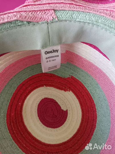 Шляпа детская