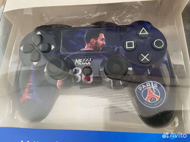 Джойстик Sony PS4 с принтом Messi