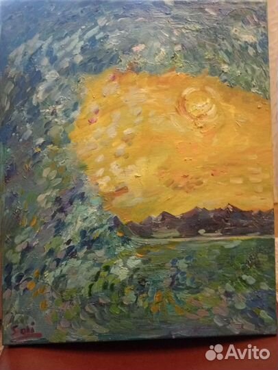 Картина маслом на холсте