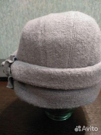 Шапка женская шерстяная 58-59 размера