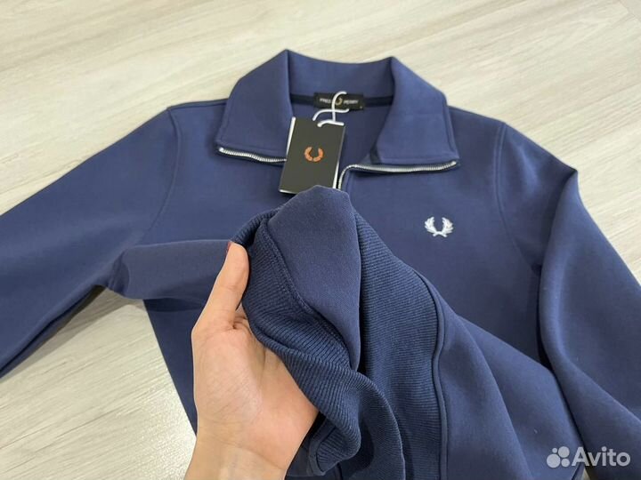 Кофта полузамок fred perry