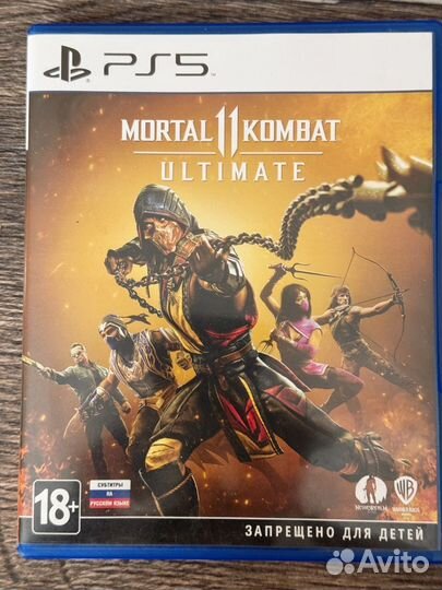 Mortal kombat 11 ps5 диск