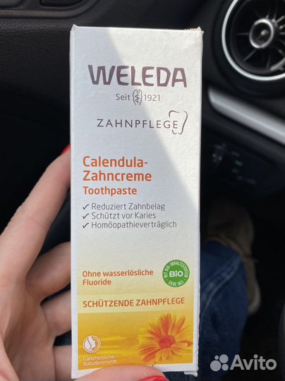 Зубная паста Weleda