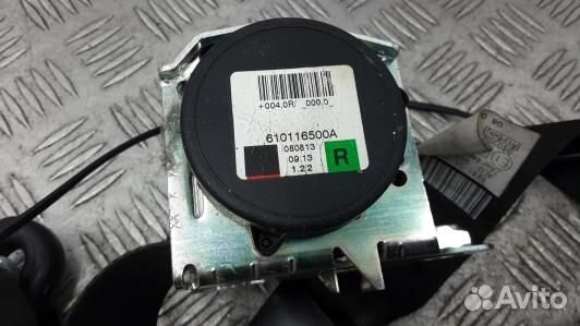 Ремень безопасности с пиропатроном сиденья передне