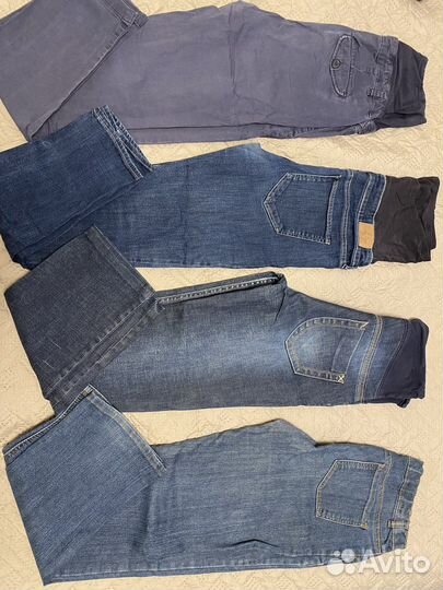 Джинсы для беременных брюки лосины 44 46