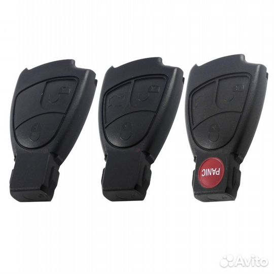 Корпус ключа Mercedes 2/3/4 кнопки B C ML S CLK CK