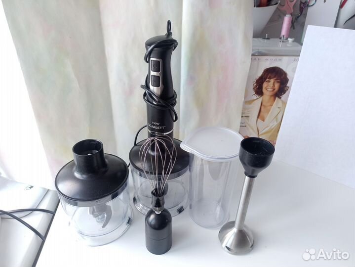 Блендер Scarlett Polaris и насадки