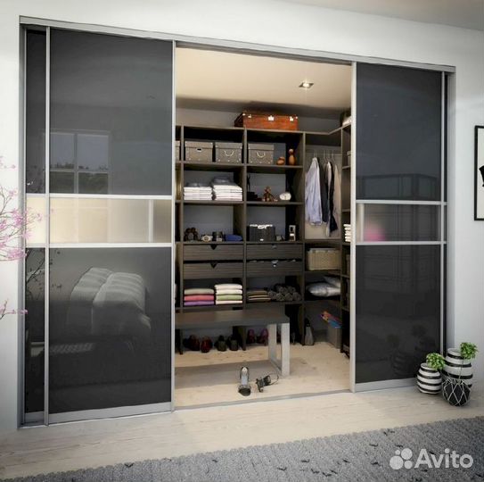 Двери купе для гардероба