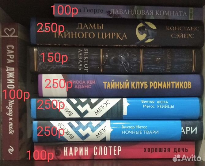 Книги Виктор Метос, Сара Джио и др