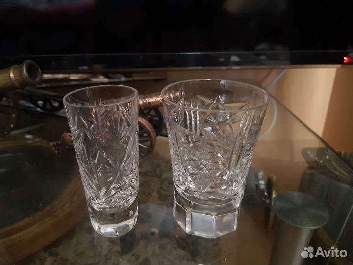 Фужеры хрустальные СССР