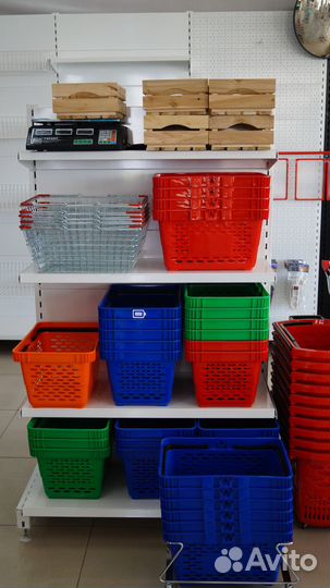 Тележка покупательская на 125 л с детским сидением