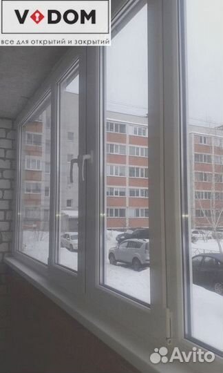 Окна пластиковые на лоджию