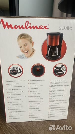 Капельная кофеварка Moulinex Subito