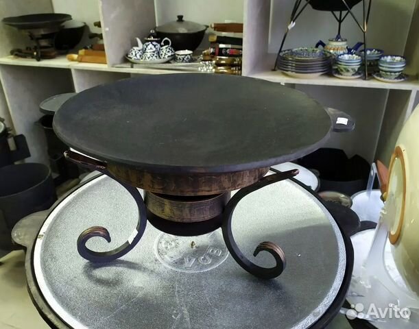 Садж Чугунный, с подставкой