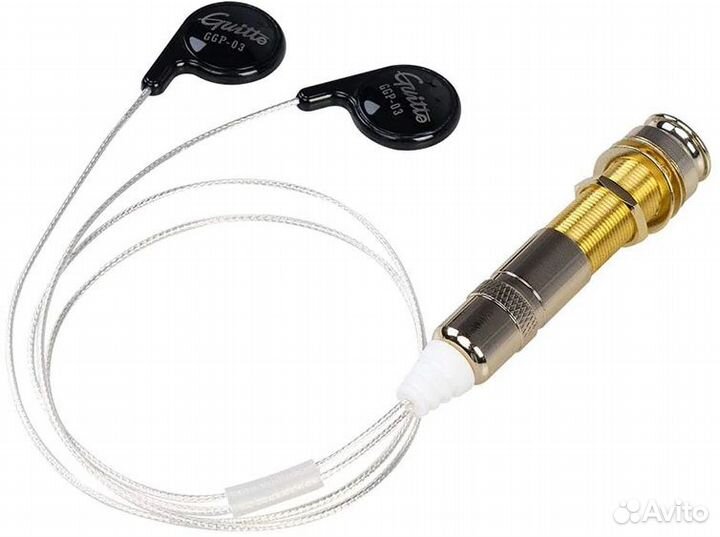 Пьезозвукосниматель для акустических Guitto GGP-03